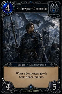 Scale-Spear Commander