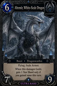 Altemir, White-Scale Dragon