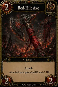 Red-Hilt Axe