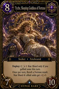 Tyche, Sleeping Goddess of Fortune