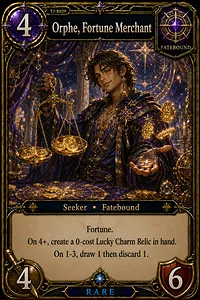Orphe, Fortune Merchant
