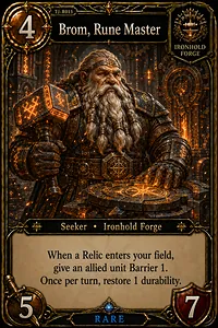 Brom, Rune Master
