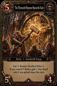 The Thirteenth Hammer Opens the Vault