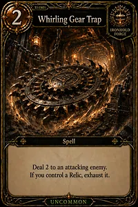Whirling Gear Trap