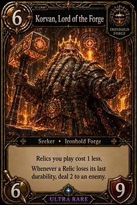Korvan, Lord of the Forge