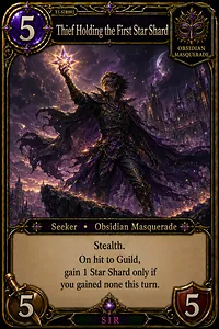 Thief Holding the First Star Shard