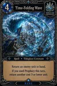 Time-Folding Wave