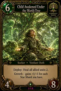 Child Awakened Under the World-Tree